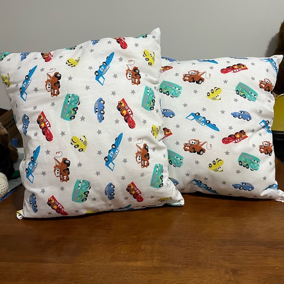Disney Bedding New Handmade Disney Cars Pillow Poshmark